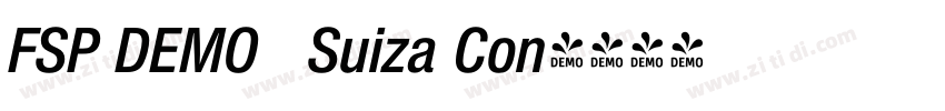 FSP DEMO   Suiza Con字体转换